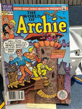The World of Archie Comic Book #589- Bright Multi-Color Cover